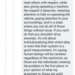 You're not getting it.