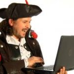 pirate laughing