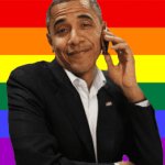 Obama Gay Pride Backround