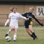 Girls Playing Soccer