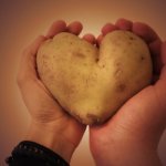 Potato heart