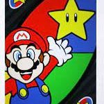 Mario Uno Star Card