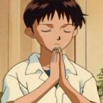 Shinji pray