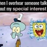 SpongeBob overhear