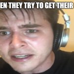 Sweaty gamer | NOOBS WHEN THEY TRY TO GET THEIR FIRST WIN | image tagged in sweaty gamer | made w/ Imgflip meme maker