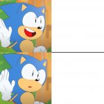 Sonic Excited Meme template
