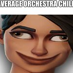 Band | AVERAGE ORCHESTRA CHILD | image tagged in fortnite noob,memes,fun,funny,sus,orchestra | made w/ Imgflip meme maker