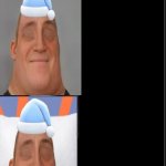 mr incredible becoming sleepy extended meme