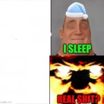 Sleeping Shaq(Mr Incredible Version) meme