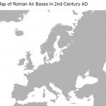 Map of Roman airbases meme