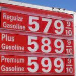 High Gas Price Sign template