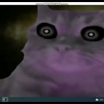 Purple cat | image tagged in purple cat | made w/ Imgflip meme maker