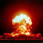 nuke bomb on iran template