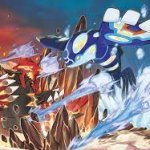 Kyogre and Groudon fight