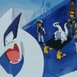 screaming lugia GIF Template