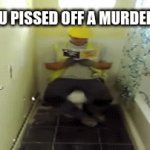 Run | POV: YOU PISSED OFF A MURDER DRONE | image tagged in gifs,murder drones,glitch productions | made w/ Imgflip video-to-gif maker