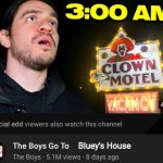 The Boys Go To | Bluey's House | image tagged in the boys go to,bluey | made w/ Imgflip meme maker
