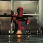 Japanese Spiderman Shooting GIF Template