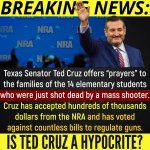Is Ted Cruz a hypocrite