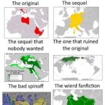 Roman Empire Extended Universe meme