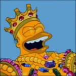 Rich Homer Laugh Animated GIF Template