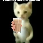 michael blank | HER CHOC MILLK 4 BEEING INN DA FUHN STREEM 2 LONGG; TAYS GUD | image tagged in michael blank,have some choccy milk,fun stream | made w/ Imgflip meme maker
