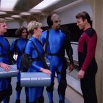 Star Trek The Next Generation Blue Uniforms