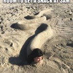 Time for a snack | ME SNEAKING PAST MY PARENTS ROOM TO GET A SNACK AT 3AM | image tagged in sneaky boi | made w/ Imgflip meme maker