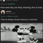 Gay kissing vs. Disney