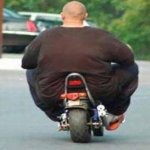 Fat guy on a little bike  | image tagged in fat guy on a little bike | made w/ Imgflip meme maker