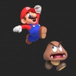 Mario and Goomba