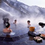 Japanese thermal spring