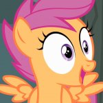 scootaloo's happy face