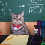 Science Cat meme