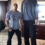 The Rock height template