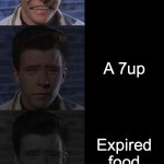 Good to bad | You saw; 20 pounds (UK); 1 pound (UK); A shop; A 7up; Expired food; Expired Milk; A wound from someone; Lonely child without his/her family | image tagged in good,bad,rick astley,funny | made w/ Imgflip meme maker