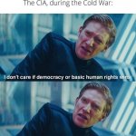 CIA during the Cold War meme