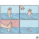 Drowning High Five