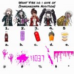what vibe do i give off danganronpa edition