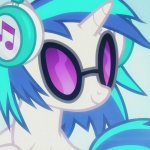 dj pon-3's smile face (MLP)