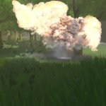 link explodes boar GIF Template