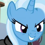 trixie's evil face (MLP)