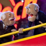 Statler and Waldorf Muppets