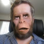 Andrew Taylor ape man meme