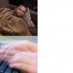 Sleeping vs Aggressive Typing