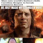 this dude | I NEED 10 GALLONS OF MILK ASAP; HE JUST MADE MY STOMACH HURT; AFTER BURNER | image tagged in hot hobbit | made w/ Imgflip meme maker