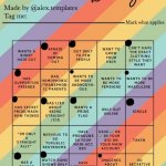 I didn't get bingo | ANYTHING; BI AND GENDERFLUID | image tagged in closeted lgbtq bingo | made w/ Imgflip meme maker