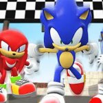 Knuckles, Sonic and Sonkey