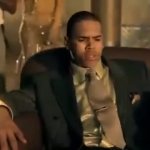 Chris Brown waking up GIF Template