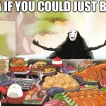 Miitopia | MIITOPIA IF YOU COULD JUST BUY FOOD: | image tagged in when your food arrives,miitopia,nintendo,nintendo games,relatable | made w/ Imgflip meme maker